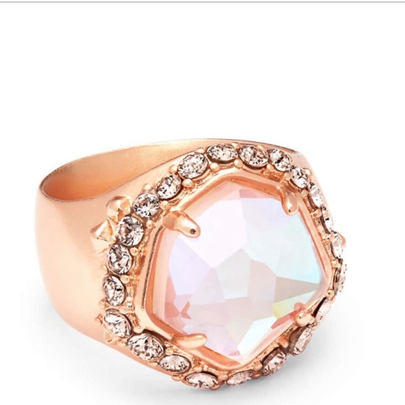 Kendra Scott Jewelry - Kendra Scott Schuyler 14k Rose Gold Glass Ring